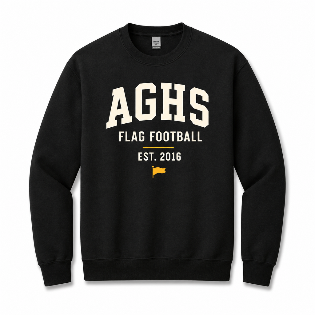 AGHS Flag Football Crewneck
